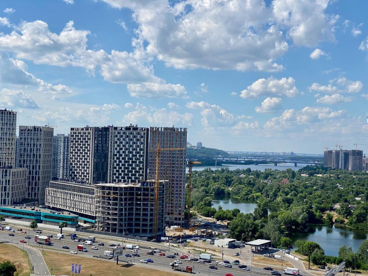 Apartments With Dnipro View Kiev Eksteriør bilde